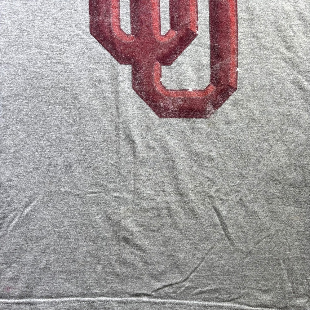 NCAA Oklahoma Sooners KA Inc Shirt Men's XL Gray Football Team Graphic Cotton - Picture 3 of 12